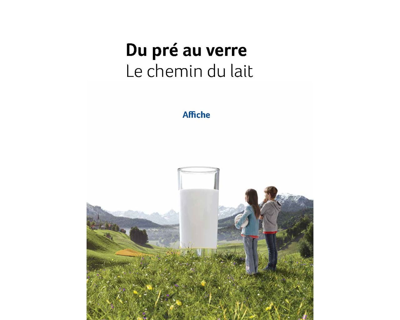 Affiche Du pré au verre F